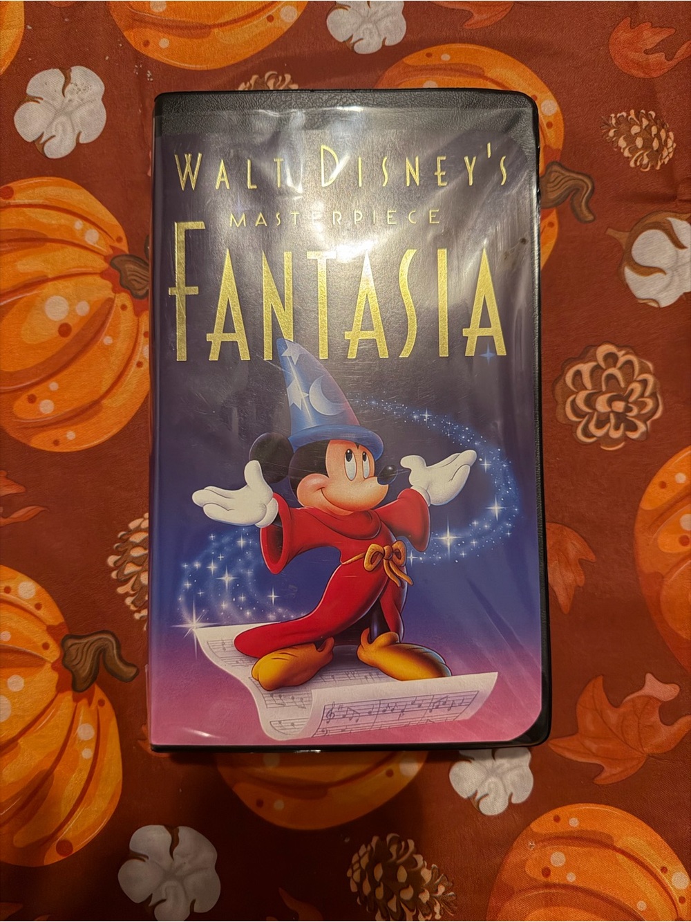 Disney Fantasia VHS-Black Clamshell-Walt Disney Masterpiece Collection